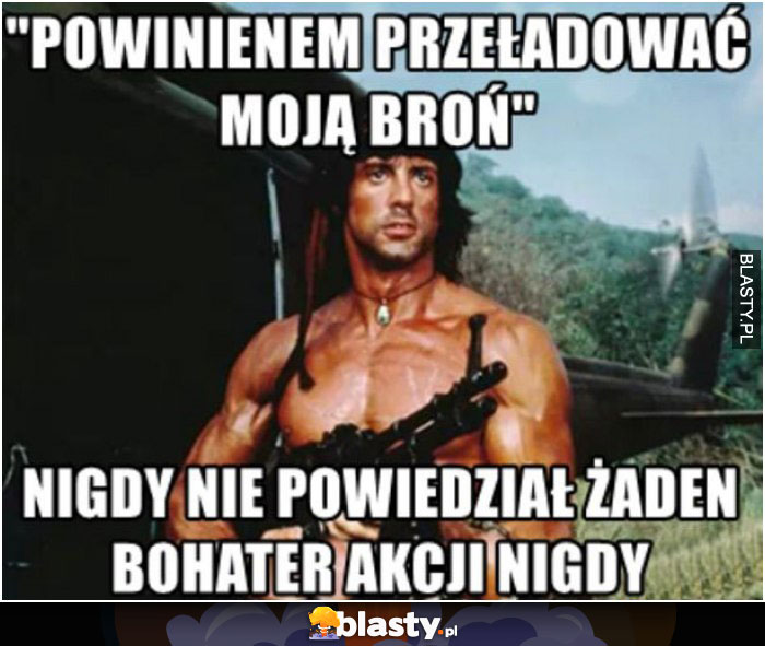 Powinienem przeładować moją broń