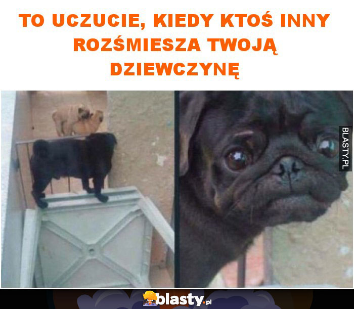 To uczucie, kiedy ktoś inny rozśmiesza twoją dziewczynę