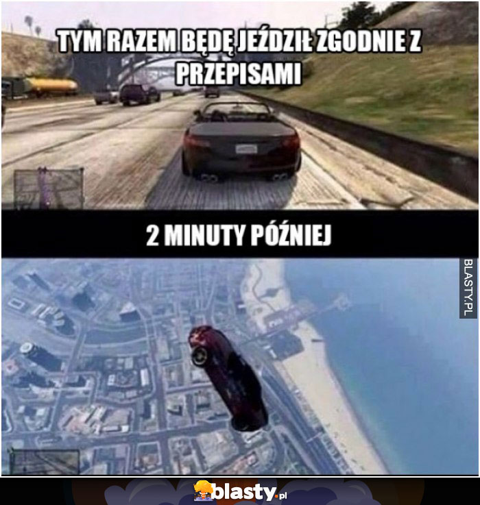 Tym razem będę jeździł zgodnie z przepisami