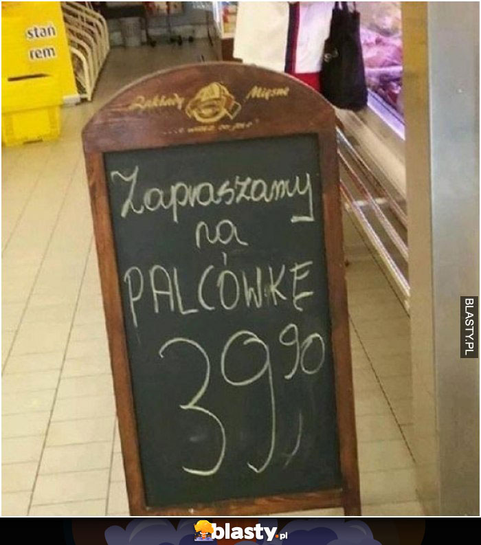 Zapraszamy na palcówkę