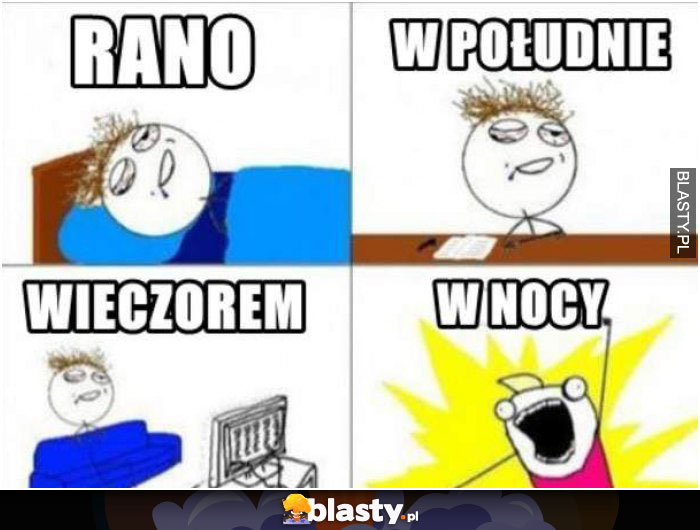 Dzień VS noc