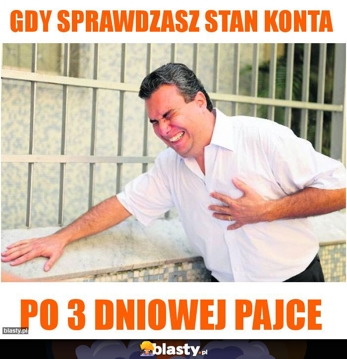 Gdy sprawdzasz stan konta