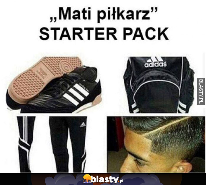 Mati piłkarz starter pack