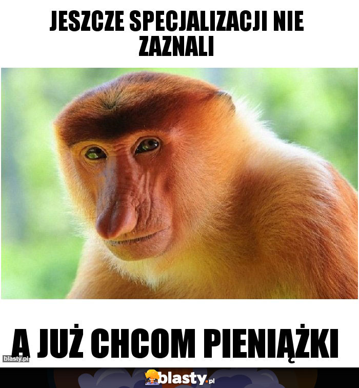 jeszcze specjalizacji nie zaznali