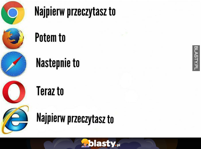 Najpierw przeczytasz to