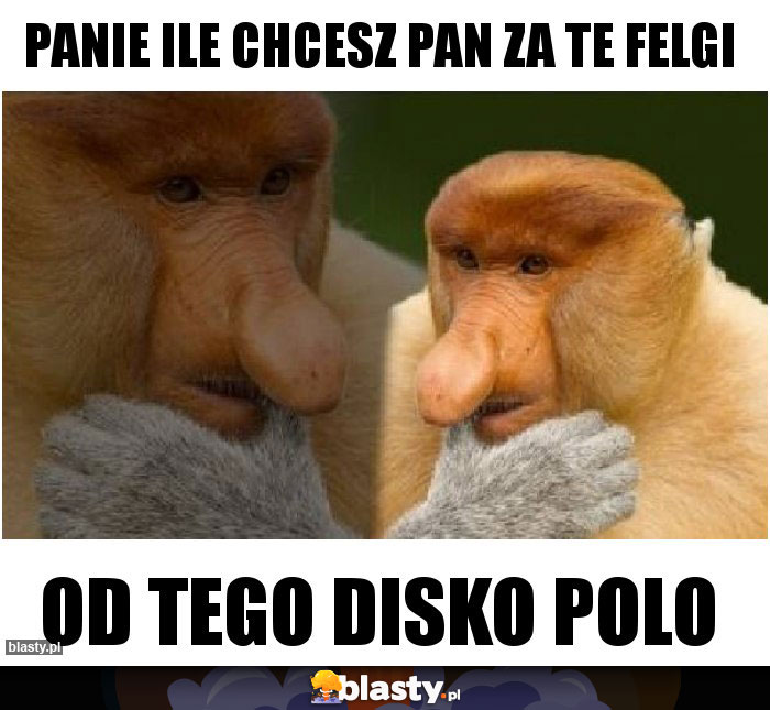 Panie ile chcesz pan za te felgi