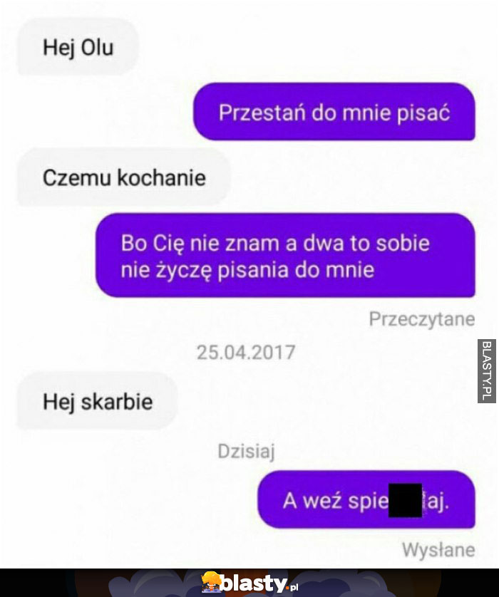 Prawdziwa mistrzyni ciętej riposty