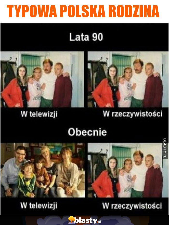 Typowa polska rodzina