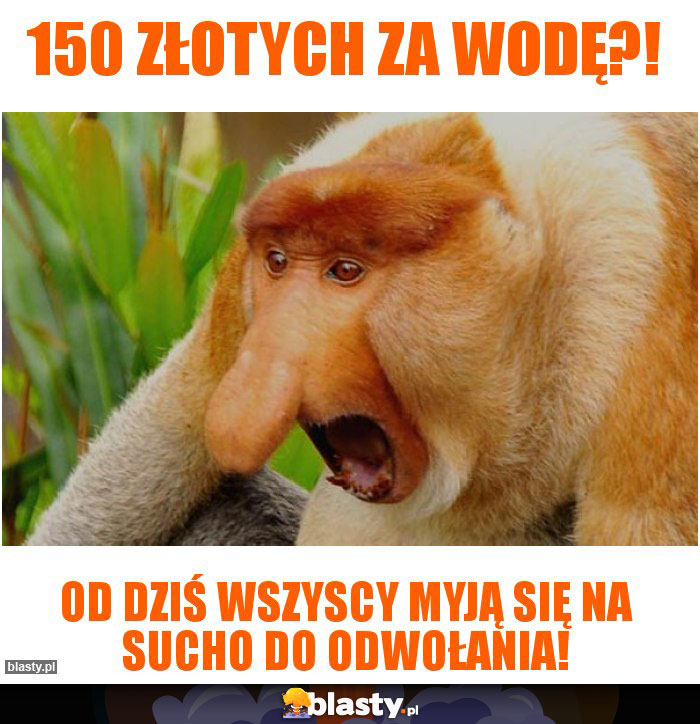 150 złotych za wodę?!