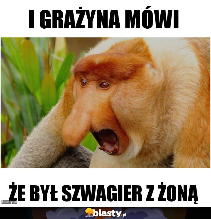 I Grażyna mówi