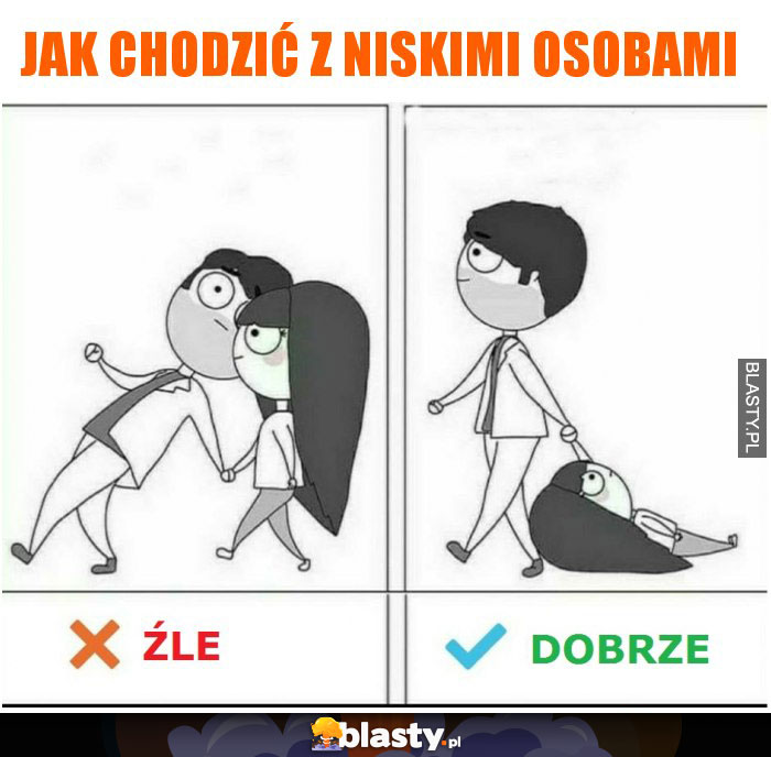 Jak chodzić z niskimi osobami