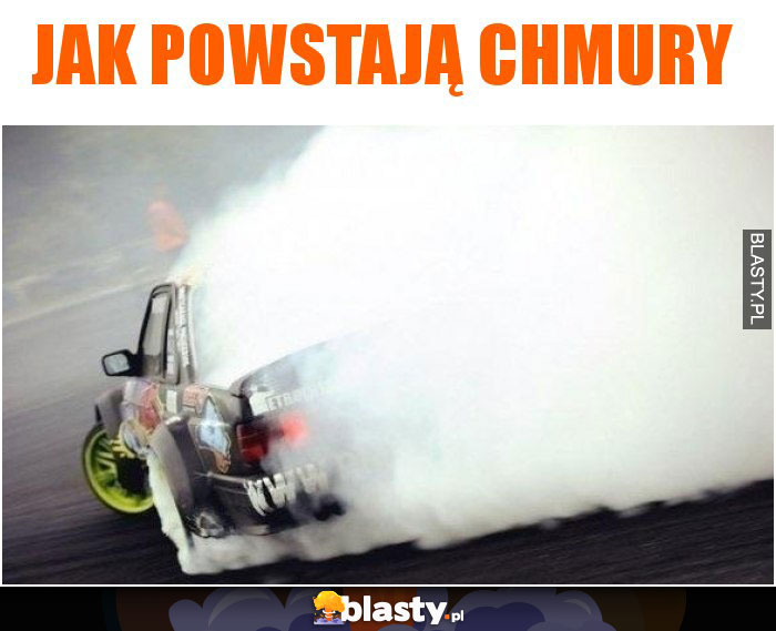 Jak powstają chmury