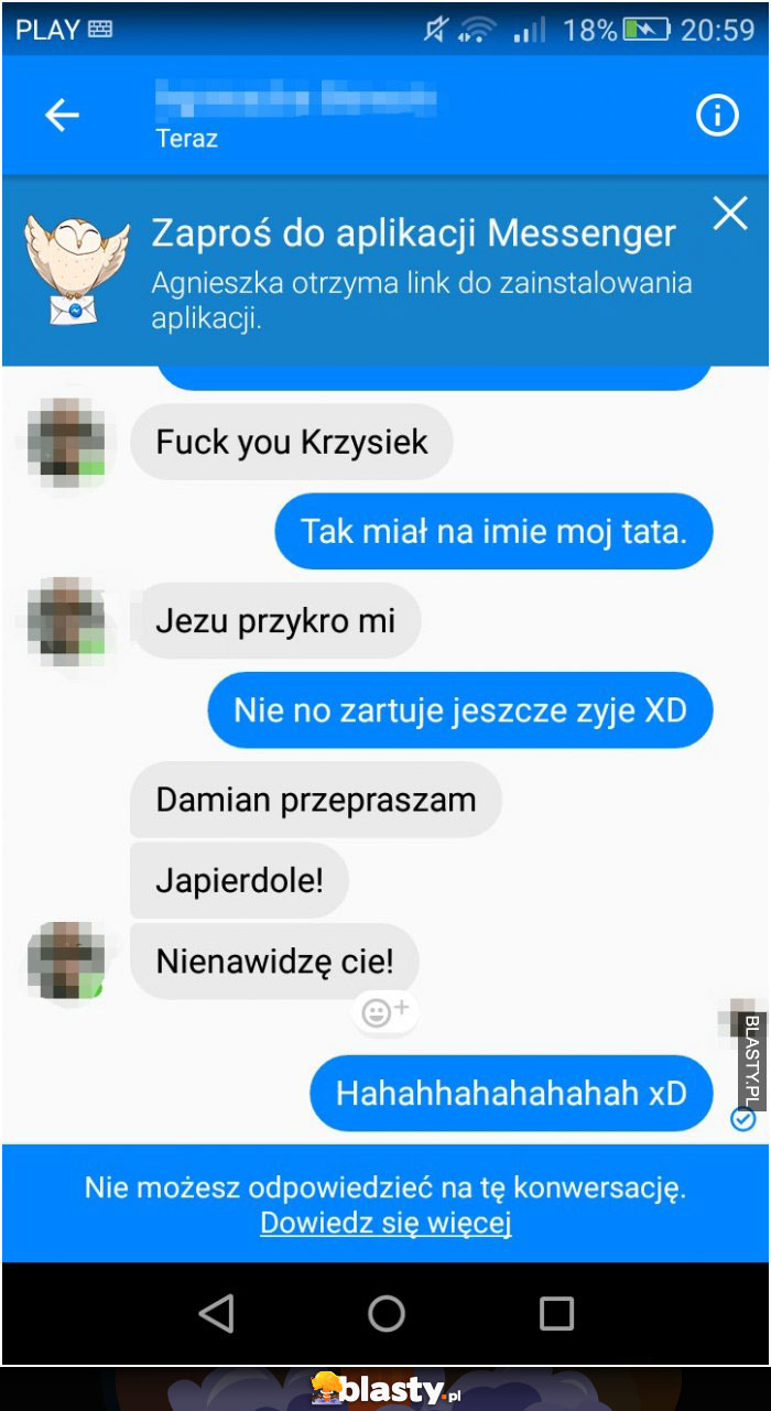 Jak zgasić smieszka XD