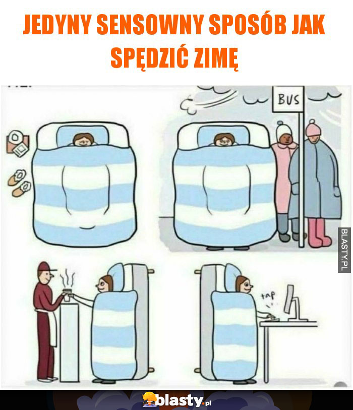 Jedyny sensowny sposób jak spędzić zimę