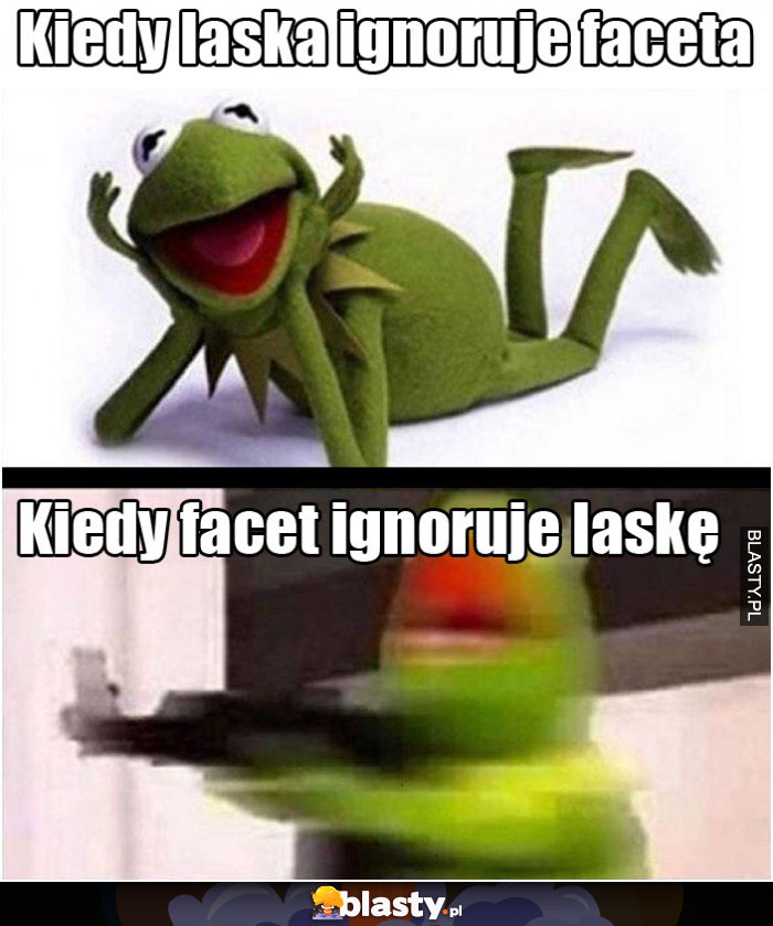 Kiedy laska ignoruje faceta