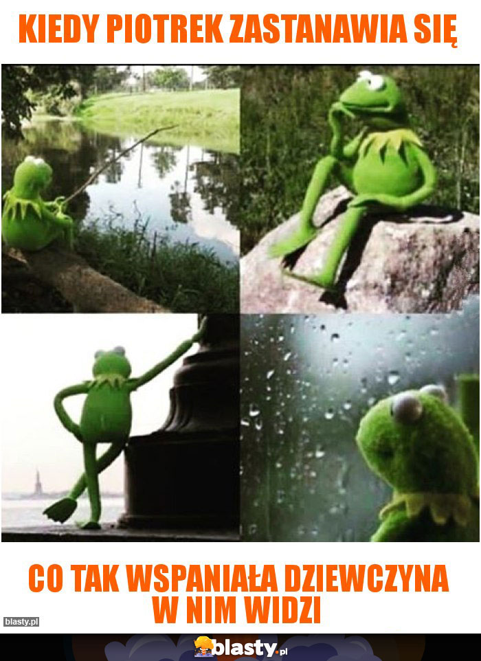 Kiedy Piotrek zastanawia się