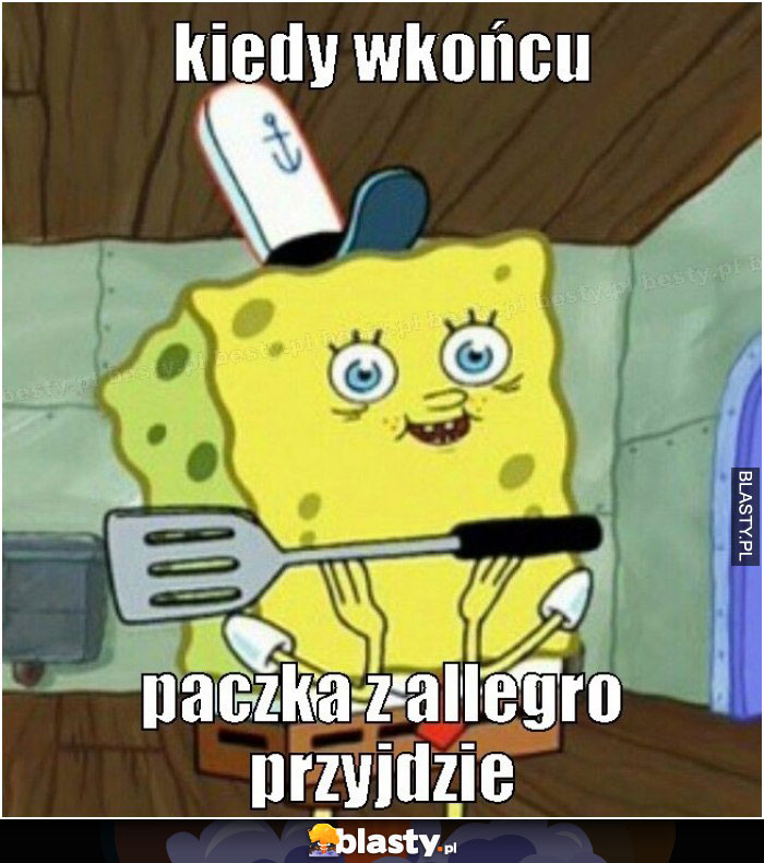 Kiedy w końcu paczka z allegro przyjdzie