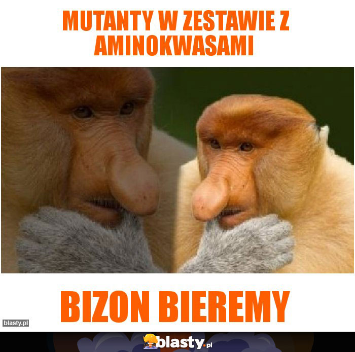 Mutanty w zestawie z Aminokwasami