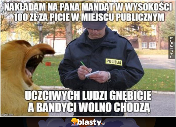 Nakładam na pana mandat