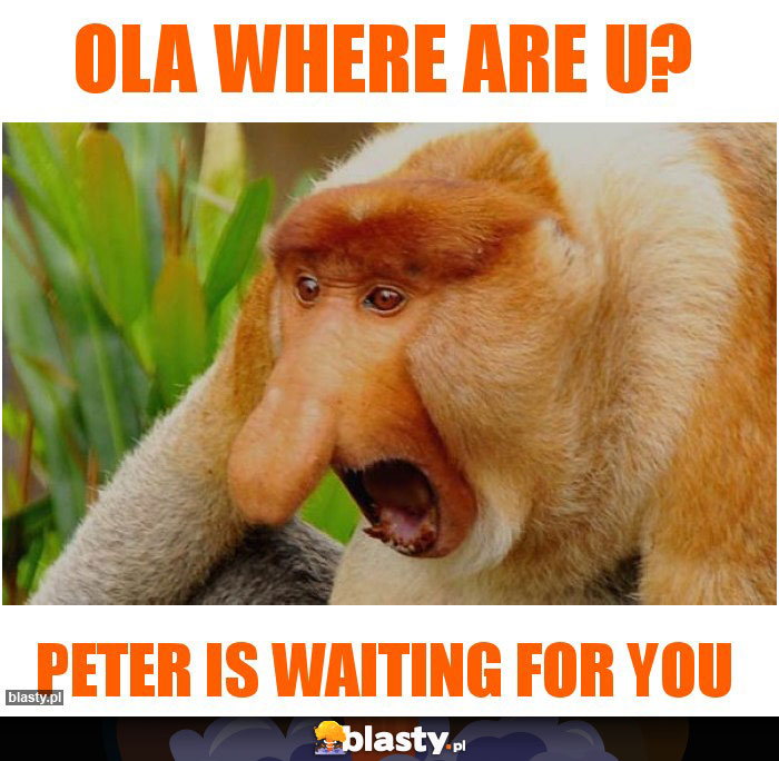 Ola where are U?