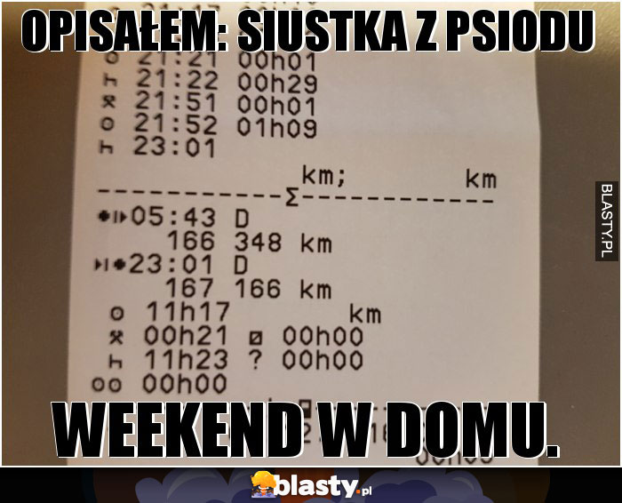 Opisałem: Siustka z psiodu