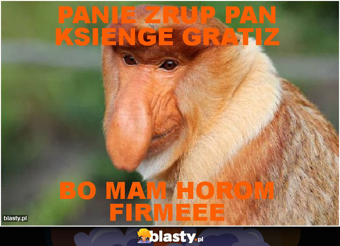 Panie zrup pan ksienge gratiz