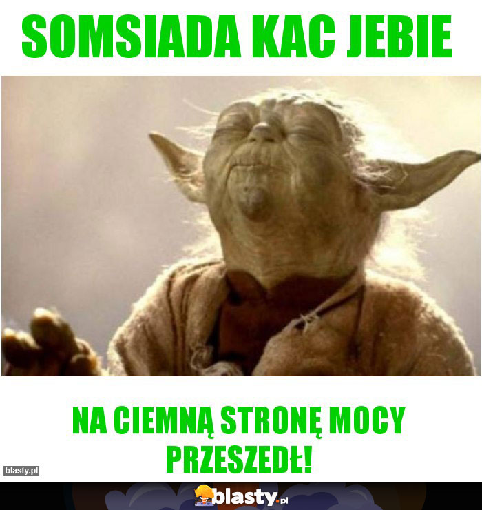 Somsiada kac jebie