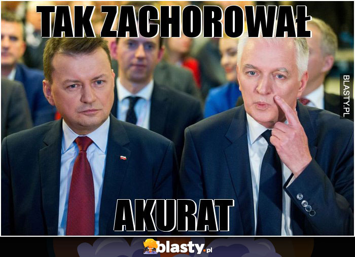 TAK ZACHOROWAŁ TAK ZACHOROWAŁ