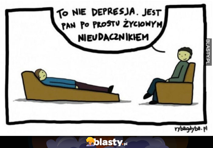 To nie depresja