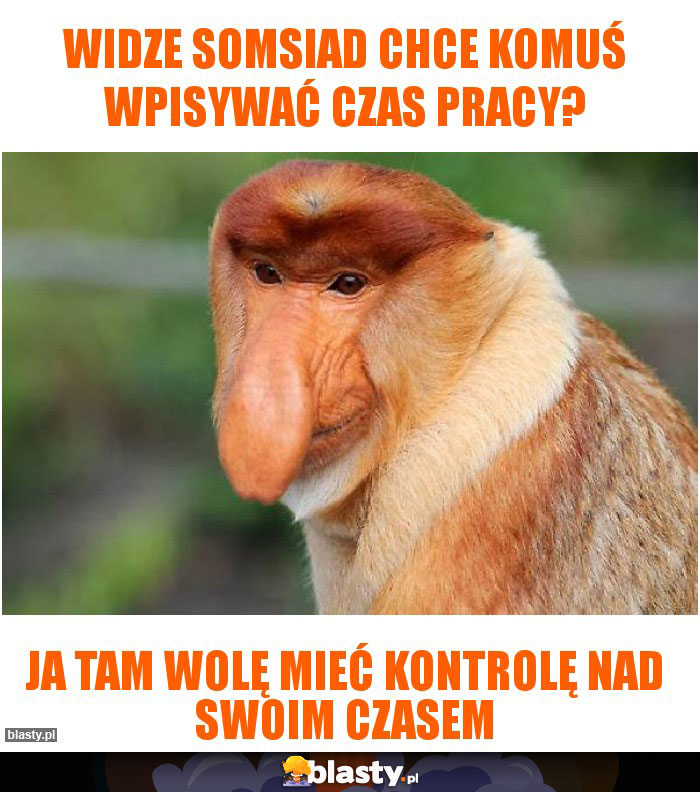 WIDZE SOMSIAD CHCE KOMUŚ WPISYWAĆ CZAS PRACY? WIDZE SOMSIAD CHCE KOMUŚ WPISYWAĆ CZAS PRACY?
