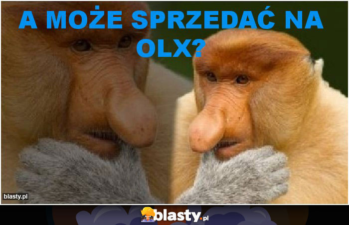 A może sprzedać na olx?