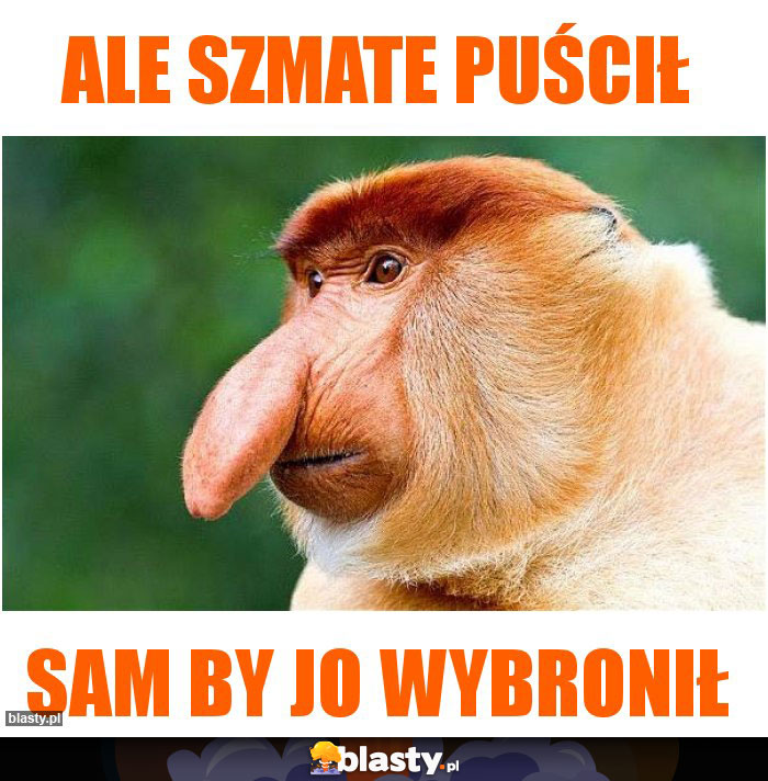 ale szmate puścił ale szmate puścił