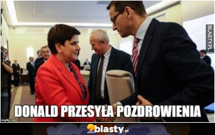 Donald przesyła pozdrowienia