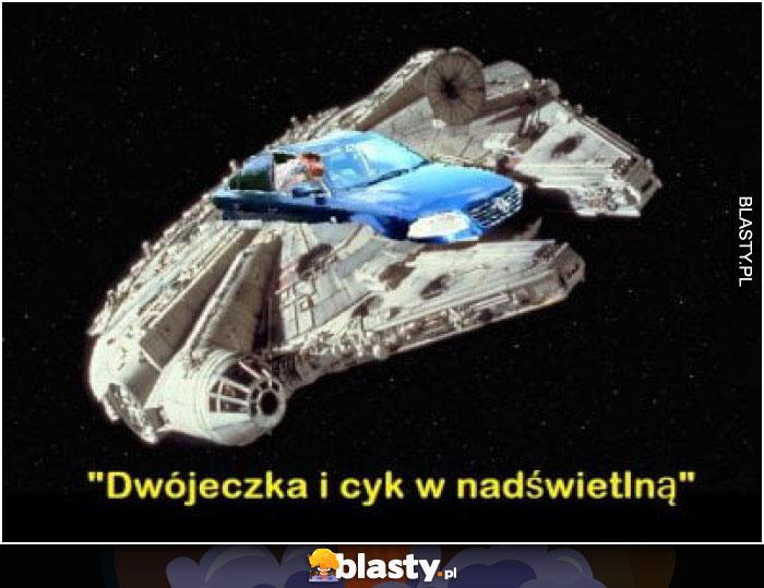 Dwójeczka i cyk w nadświetlną