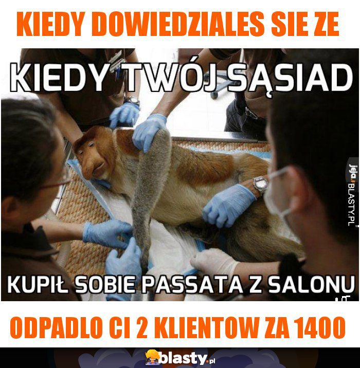 kiedy dowiedziales sie ze