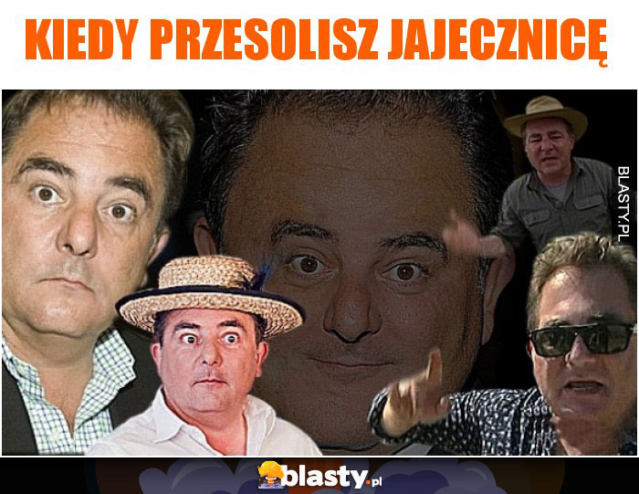 Kiedy przesolisz jajecznicę