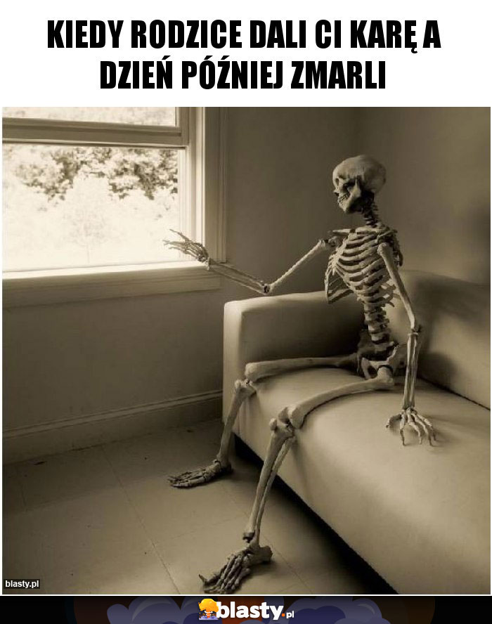 Kiedy rodzice dali ci karę a dzień później zmarli Kiedy rodzice dali ci karę a dzień później zmarli