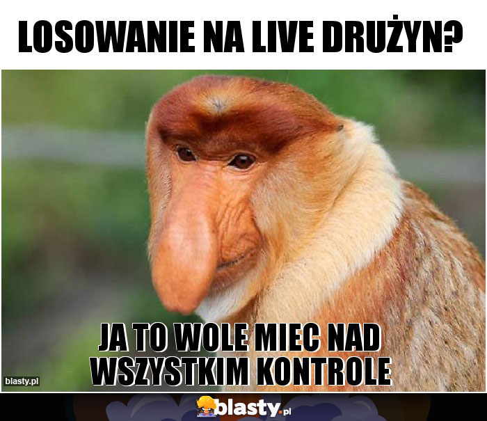 Losowanie na live drużyn?