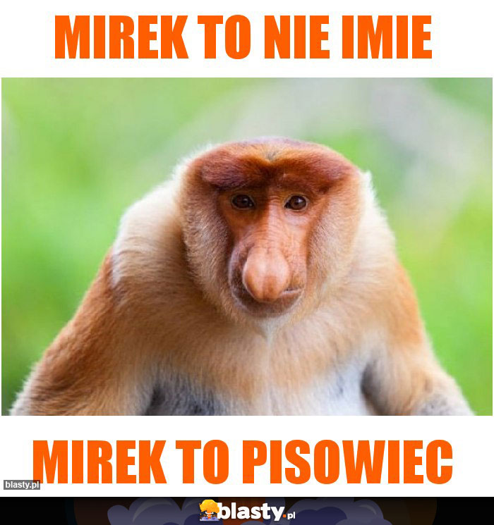 Mirek to nie imie