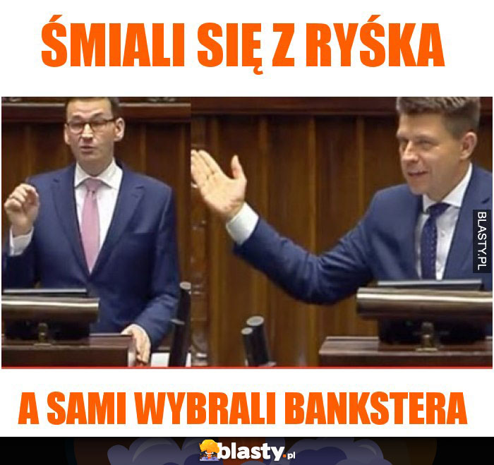 Śmiali się z Ryśka
