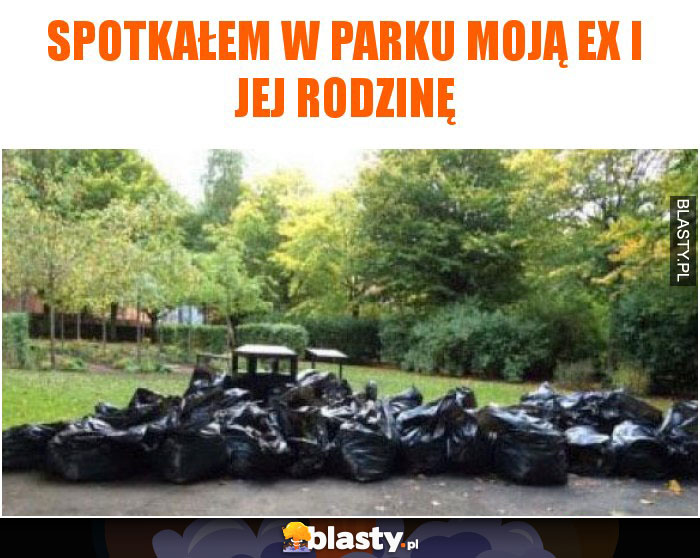 Spotkałem w parku moją ex i jej rodzinę