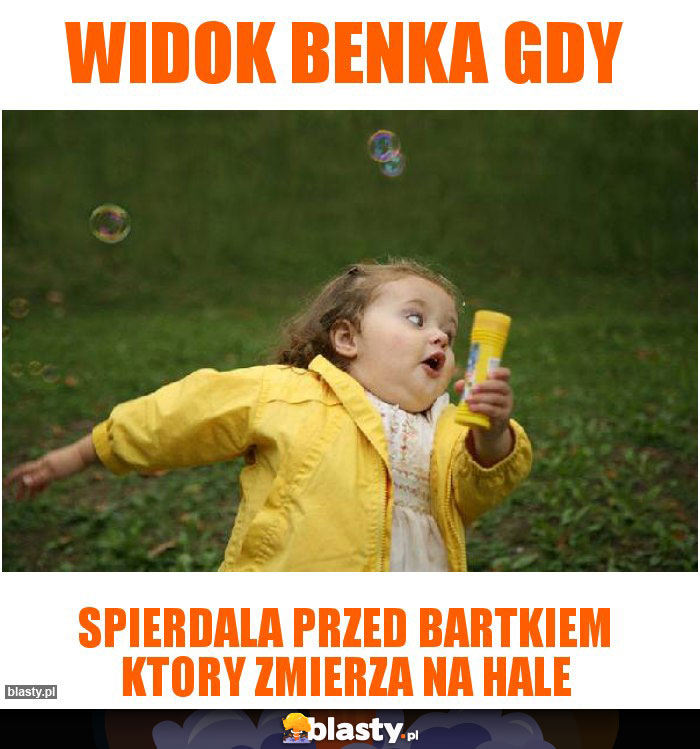 Widok BENka gdy