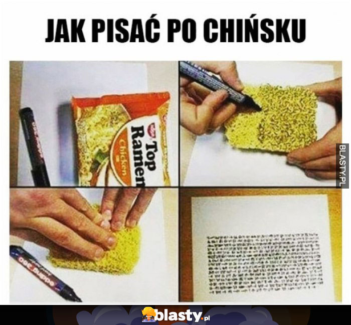 Jak pisać po chińsku