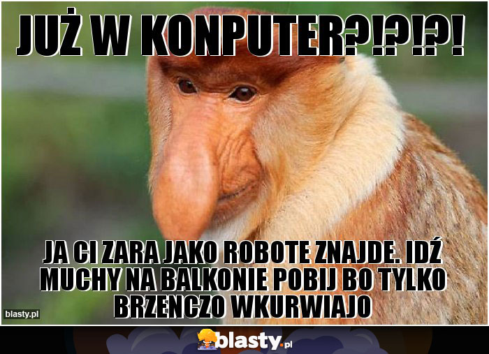 JUŻ W KONPUTER?!?!?! JUŻ W KONPUTER?!?!?!