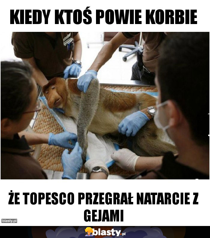 Kiedy ktoś powie korbie