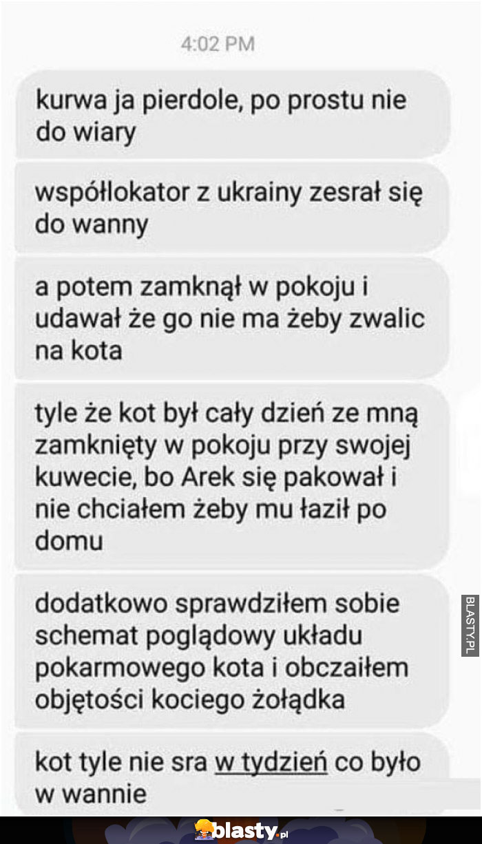 Kiedy mieszkasz z ukraińcem