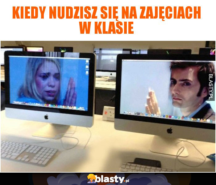 Kiedy nudzisz się na zajęciach w klasie