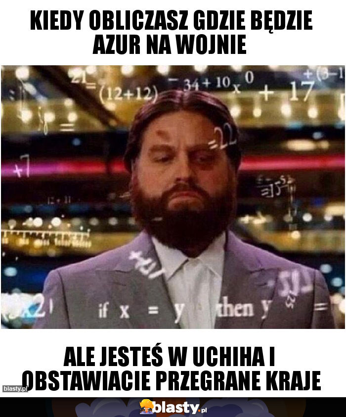 Kiedy obliczasz gdzie będzie Azur na wojnie