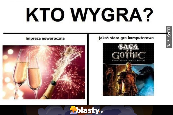 Kto wygra świąteczna impreza czy jakaś stara gra