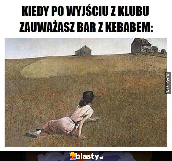 Najczęstsza rzecz jaką robisz kiedy wyjdziesz po imprezie